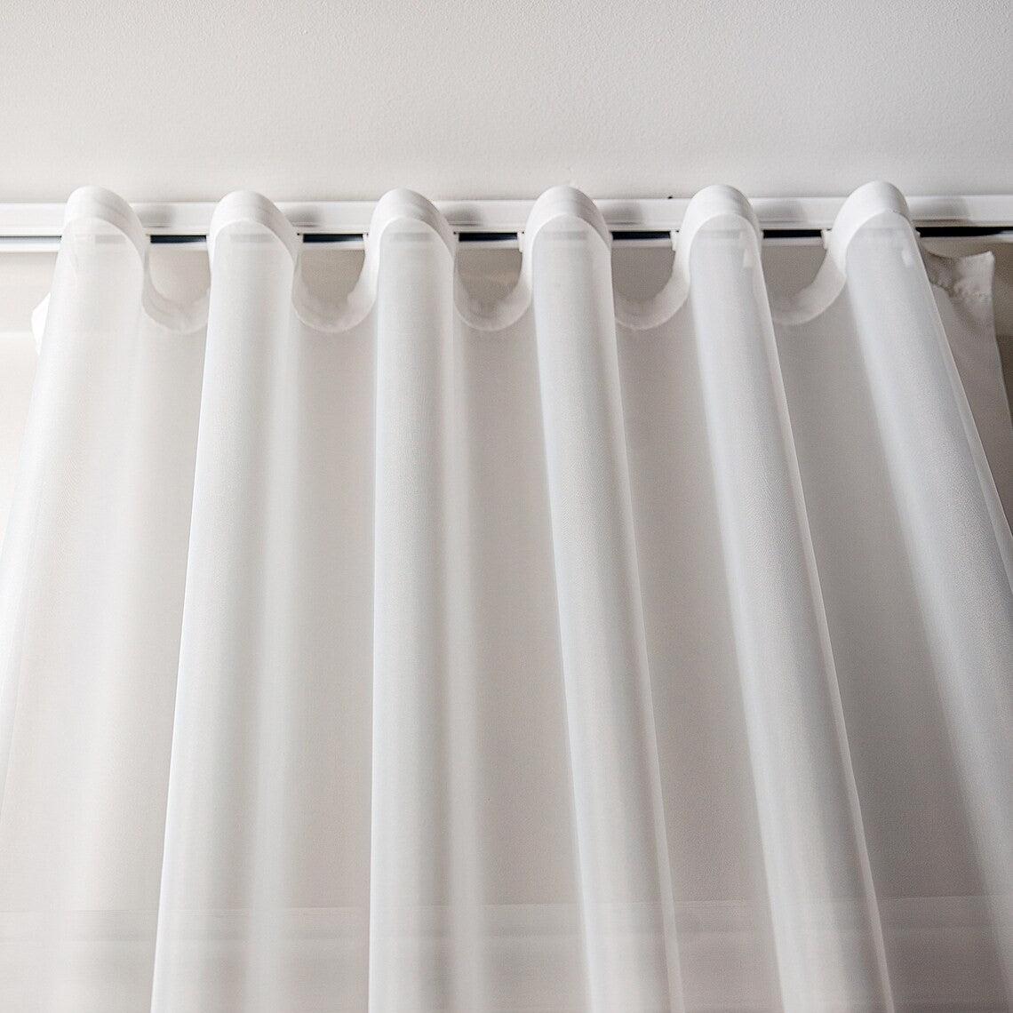 ripple fold heading style for curtains