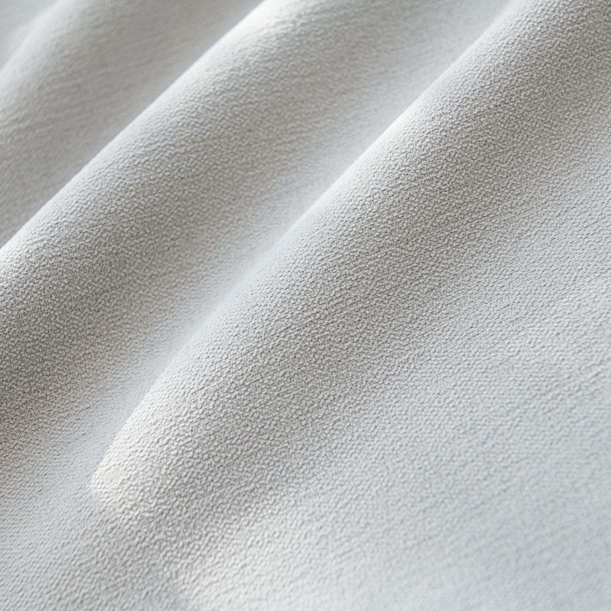 fabric detail of custom blackout curtains for living room- Lumos Curtains