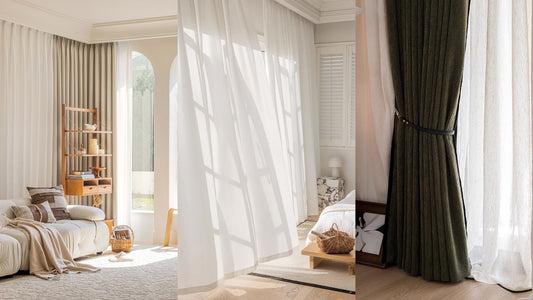 Blackout vs. Room Darkening vs. Sheer Curtains