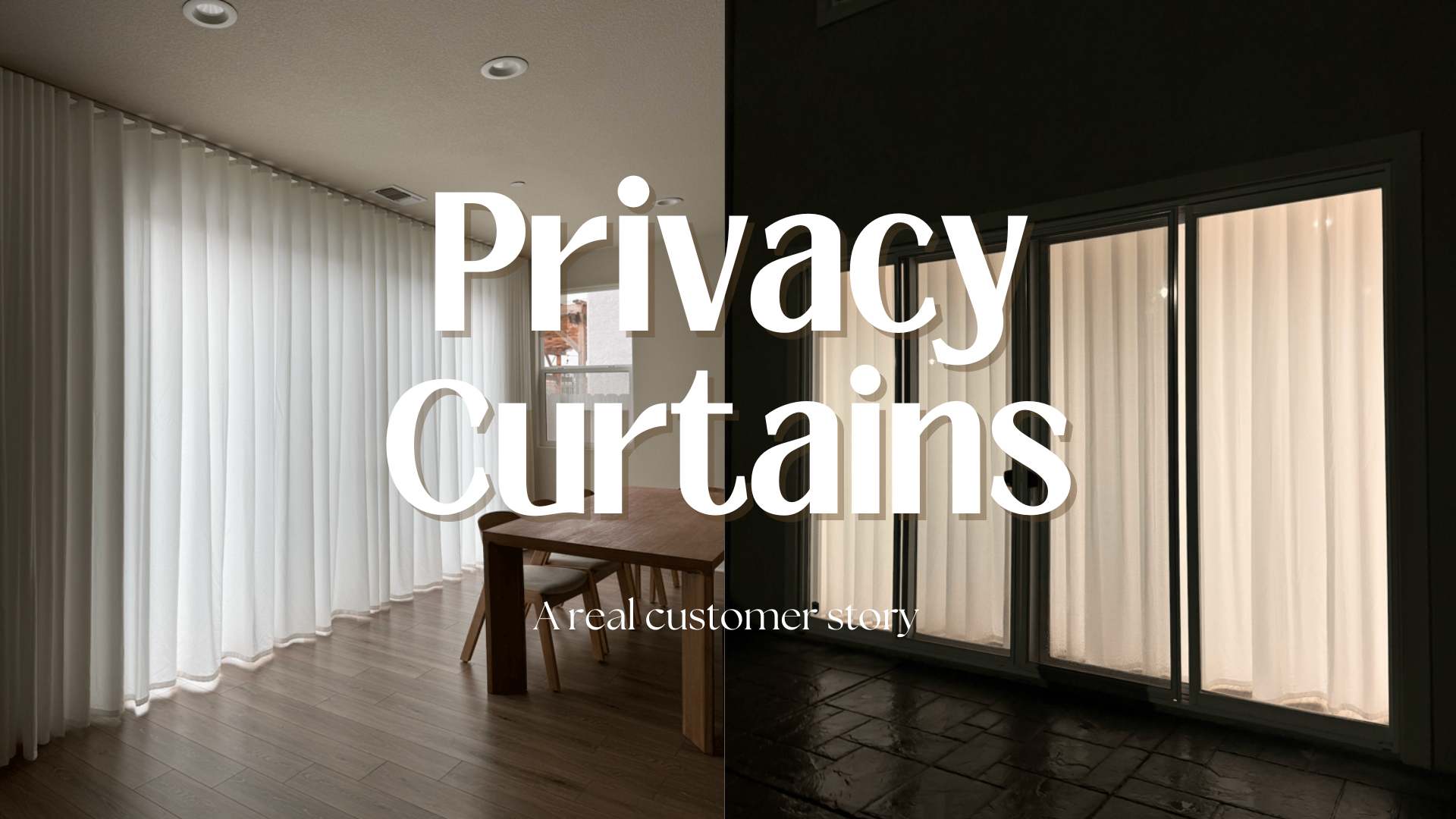 Privacy Sheers That Work: A Customer Story