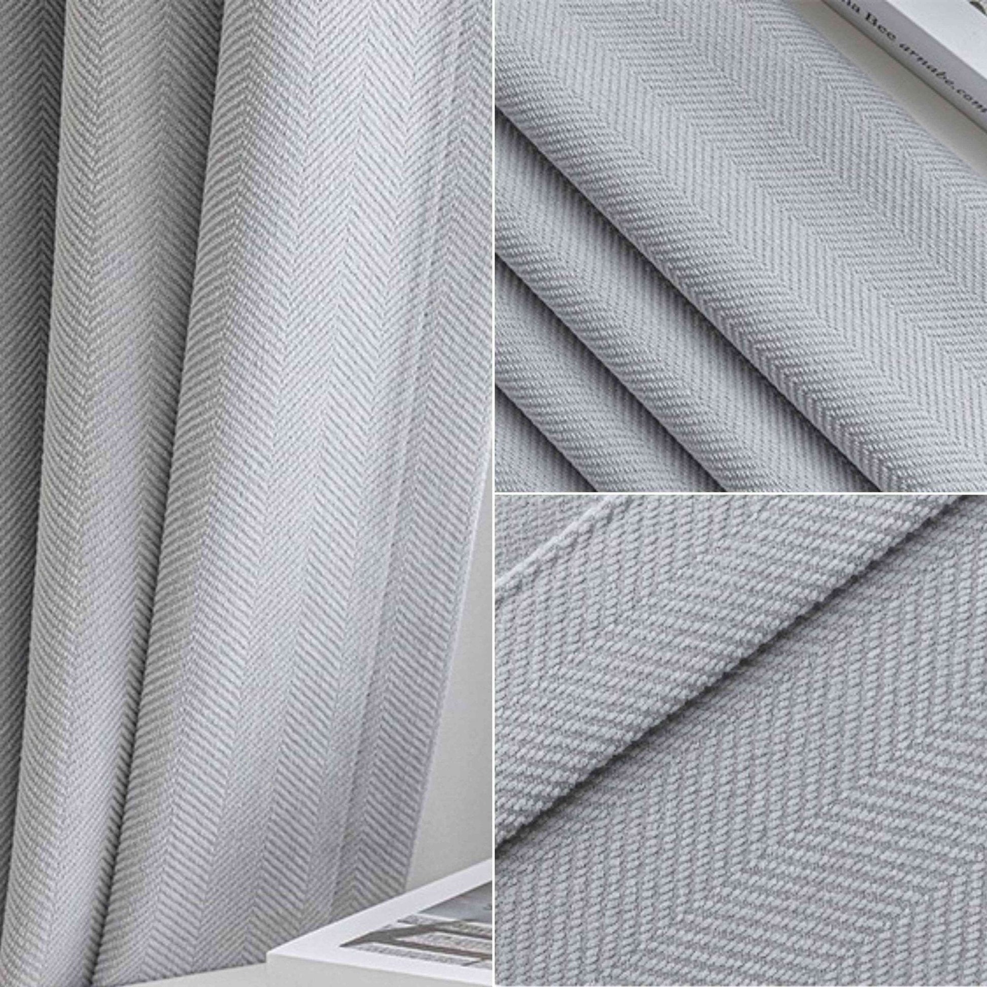 Herringbone Curtains - Lumos CurtainsCocoa