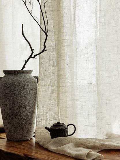 Linen Sheer Curtains